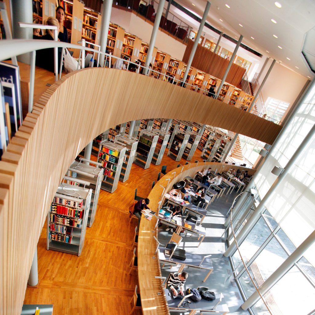 Bibliotek på Högskola